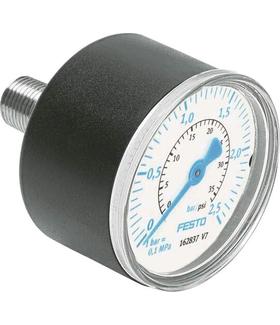 Manométer 50mm 1/4" 0-2,5bar MA-50-2,5-1/4-EN hátsó 162837 (FES)-0