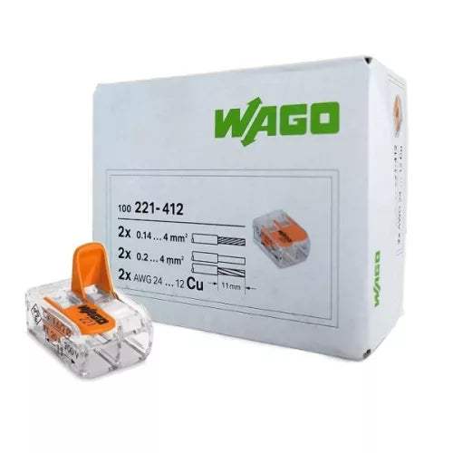 WAGO Sorkapocs 2-es 100 db