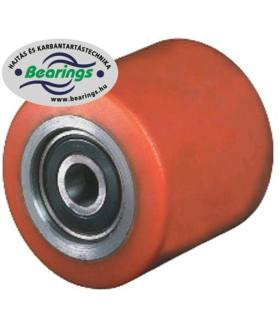 Alapkerék 82 C40.82.20L PU barna terhelhető: 1000kg (BS)