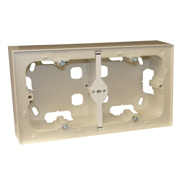 10994_APE Dupla kiemelő keret, gyöngyház színű