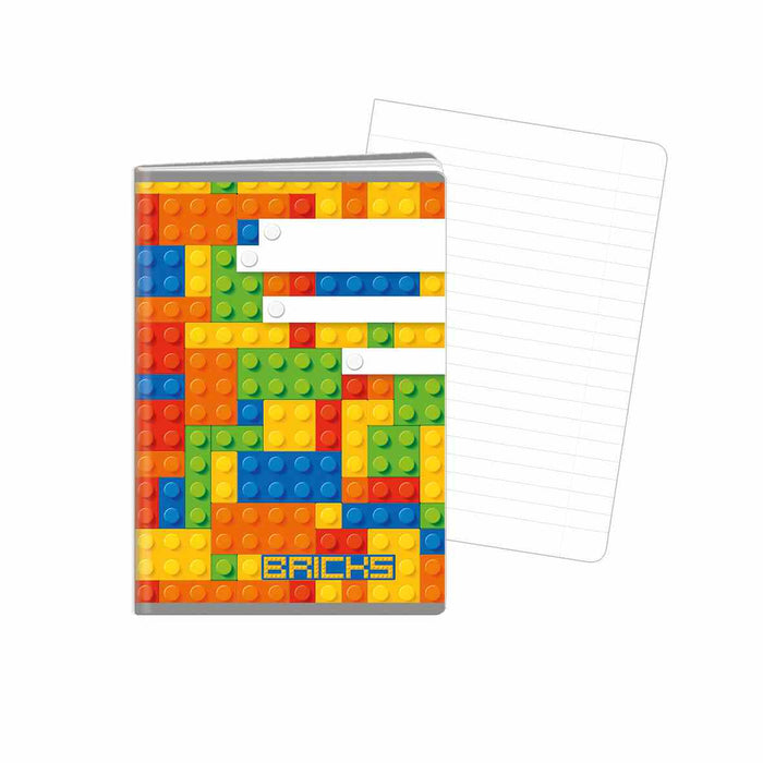 Füzet ARGUS A/6 40lap Lego 1598-0284