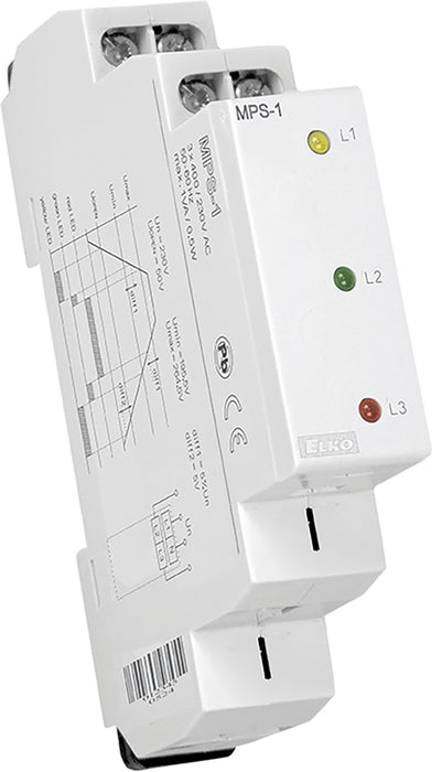 MPS-1 Optikai visszajelző háromfázisú hálózathoz