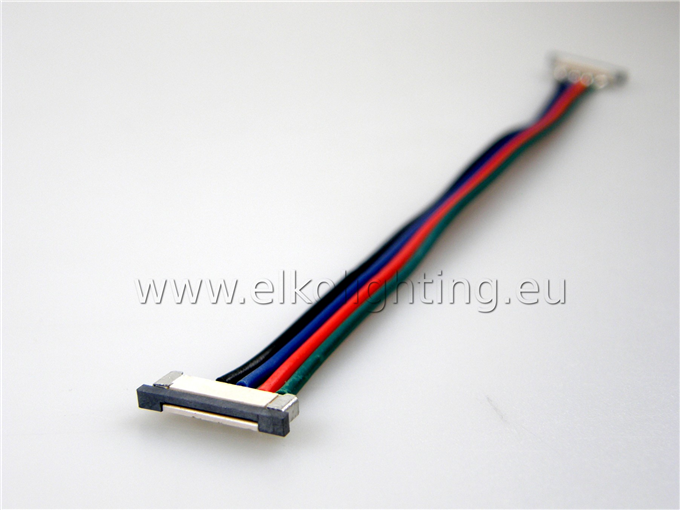 Dupla konnektor kábel, RGB LED szalaghoz, 19.szett
