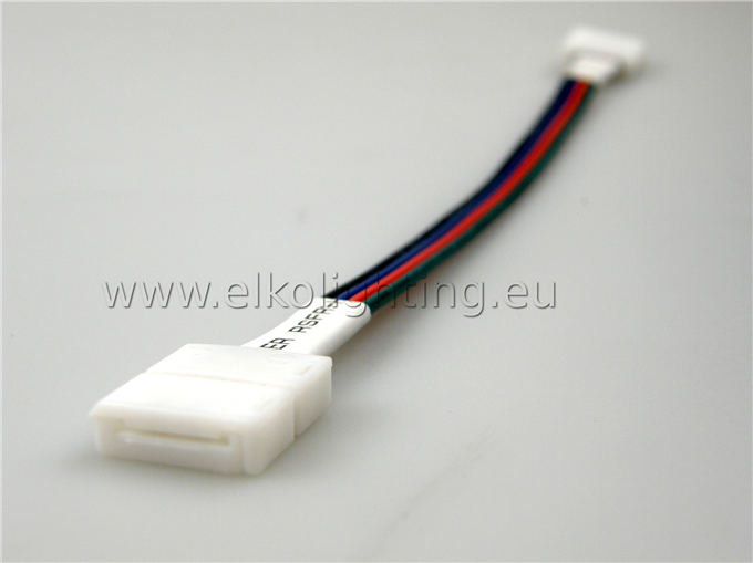 Dupla konnektor kábellel, RGB LED szalaghoz, 28.szett