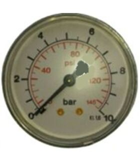 Manométer 40mm 1/8" 0-1bar MPS-40-0/1A hátsó (AZP)-0