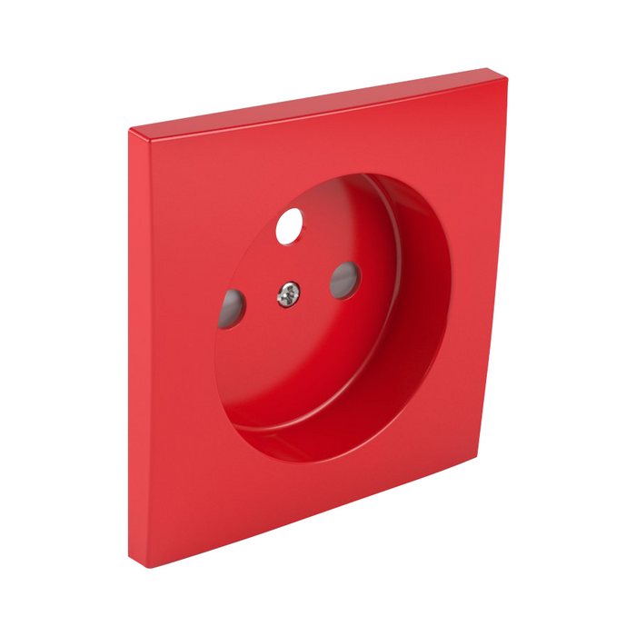 90652 TVM - Fedlap Francia típusú dugaljhoz, piros