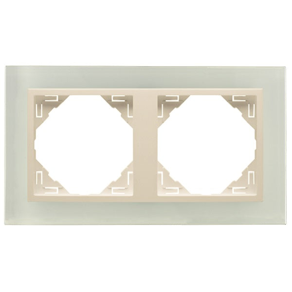 90920_TCP Crystal Kettes keret, kristály/gyöngyház