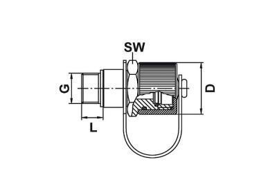 Gyorstöltő adapter feltöltő pumpához M 20 x 1,5